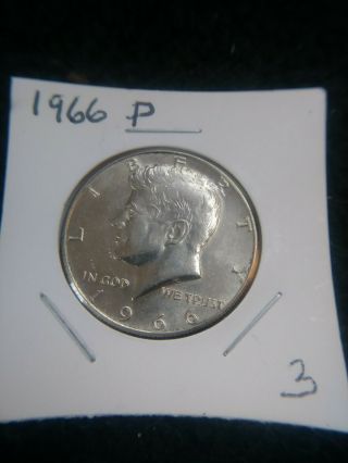 1966 P Kennedy 40 Silver Half Dollar