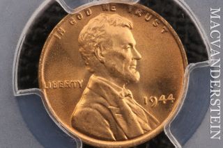 1944 LINCOLN WHEAT CENT - PCGS MS66RD - BRILLIANT UNCIRCULATED SLD178 3