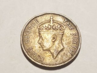 Jamaican Half Penny Coin,  1952 Jamaica King George Vi 1/2 British