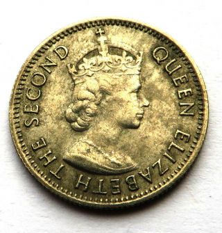 Malaya & British Borneo 5 Cents 1961 Copper - Nickel KM 1 UNC 2