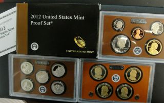 2012 U.  S Proof Set Of Coins
