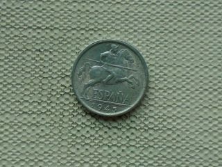Spain 10 Cents 1945