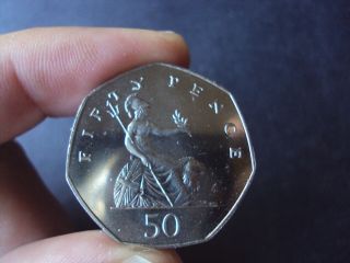 Great Britain 50 Pence 1987 Proof Coin 5
