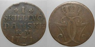 Denmark 1 Skilling 1771 - C