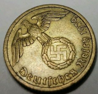 Y37 Germany Third Reich 1939 - F 10 Pfennig