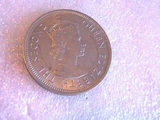 Hong Kong One 1 Dollar Coin Elizabeth Ii Year 1973