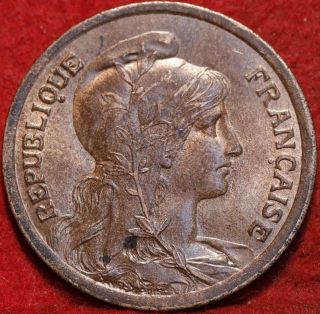 Uncirculated 1917 France 10 Centimes Foreign Coin