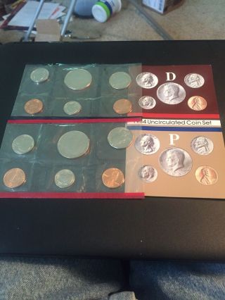 1984 - P & D United States Uncirculated Coin Set W/ Bc236