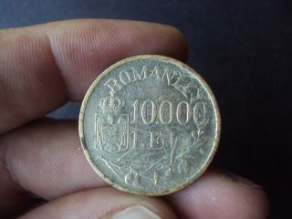 Romania 10000 Lei 1947 Silvered Coin