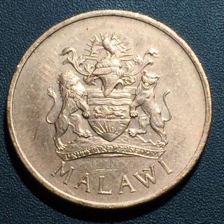 Old Foreign World Coin: 1995 Malawi 2 Tambala