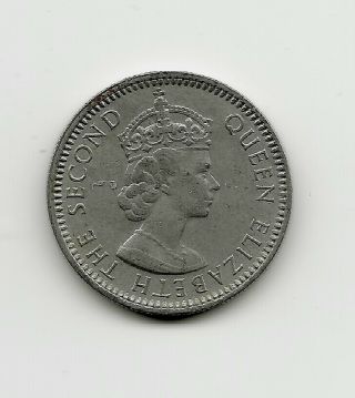 World Coins - Malaya & British Borneo 10 Cents 1961 Coin KM 2 2