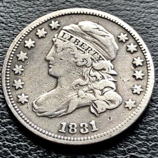 1831 Capped Bust Dime 10c Xf 2185