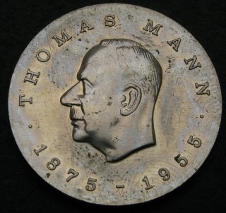 Germany (ddr) 5 Mark 1975 - Copper/nickel - Birth Of Thomas Mann.  - Aunc - 1642