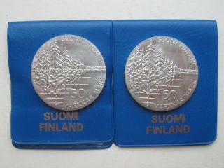Finland 50 Markkaa 1985 Kalevala UNC package price for 1 2