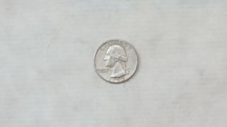 1952 - D Washington Quarter Circulated 90 Silver Denver