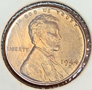 1944 D - Wheat Penny - Cent 1¢ US Coin - Coinage HK9 3