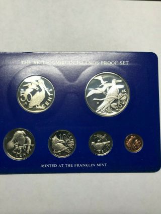 1975 British Virgin Islands Proof Set,  All And,  One Silver