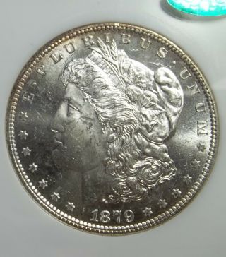 1879 S NGC MS - 63 Morgan Silver Dollar CAC 3