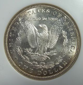 1879 S NGC MS - 63 Morgan Silver Dollar CAC 4