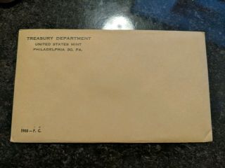 1958 United States Philadelphia Proof Set In Envelope