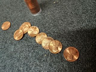1982 P Large Date Copper Lincoln Cent Roll Penny Uncirculated
