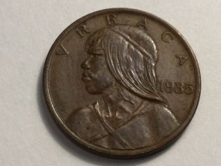 Panama 1935 1 Centesimo Coin Extra Fine,  Scarce