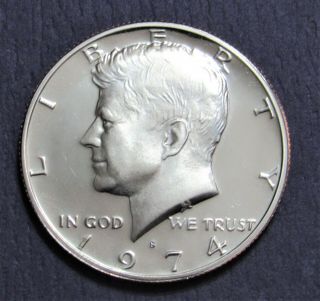1974 - S 50c Kennedy Half Dollar - Cameo Proof
