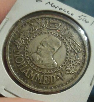 1956 Morocco 500 Francs