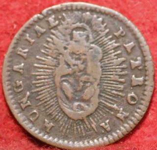 1767 Hungary 1 Denar Foreign Coin
