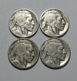 1926 1926 D 1927 1928 Buffalo Nickel - Mixed - 194sa