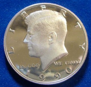 1990 - S San Francisco Kennedy Half Dollar Proof