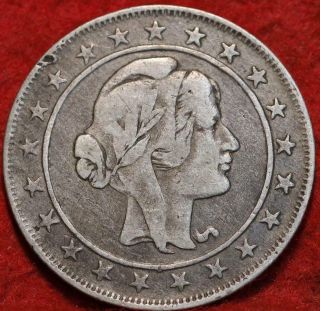 1924 Brazil 2000 Reis Silver Foreign Coin