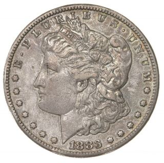 Raw 1883 - S Morgan $1 Uncertified Ungraded San Fran Us Silver Dollar Coin