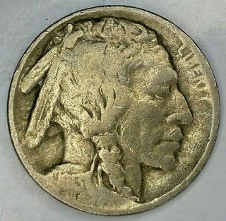 1913 - P 5c Buffalo Nickel Type - 1 19rr0811 Only 50 Cents For