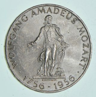 Silver - World Coin - 1956 Austria 25 Schilling - World Silver Coin 13g 034