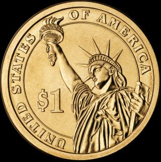 2012 P Chester Arthur Presidential Dollar 