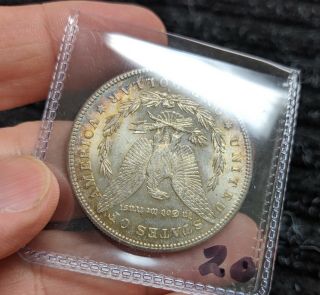 Bu Golden Toned 1878 - S Morgan Silver Dollar - Great Eye Appeal - 20