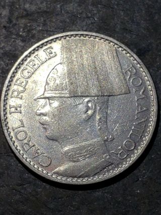 Uncirculated 1938 Romania 50 Lei Foreign Coin 1