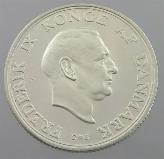 Denmark 2 Kroner 1958 Pb 113
