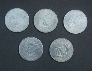 28 Eisenhower $1 Dollar Coins,  14 - 1971,  5 - 1974,  9 - 1978,  23 D ' s,  5 P ' s Circulated 6