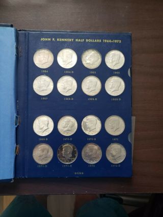 1964 - 1974 KENNEDY HALF DOLLAR UNC & PROOF SET 22 coins 2