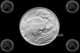 Vatican 500 Lire 1975 (holy Year Forgiveness) Silver Comm Coin (km 131) Unc