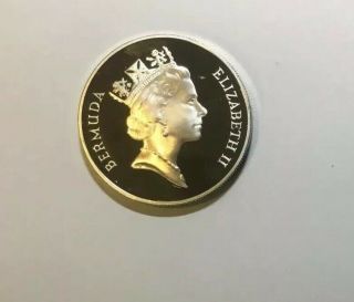 2 Dollar Silver Bermuda Coin.  Item 469