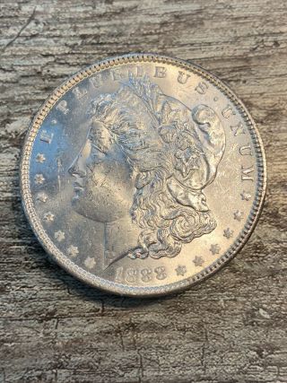1888 - P Morgan Dollar Bu,  7/11/19,