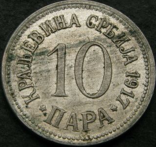 Serbia (kingdom) 10 Para 1917 - Xf,  - 2466 ¤