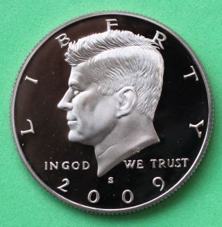 2009 S Proof Kennedy Half Dollar Coin 50 Cent Jfk From Us Proof Set