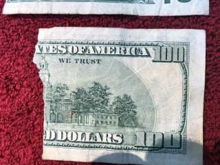 u.  s.  paper money 100 dollar 20 dollar 10 dollar 5 dollar notes 7