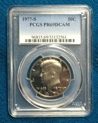 1977 - S 50c Kennedy Half - Dollar Pr69dcam Priced Low To Sell