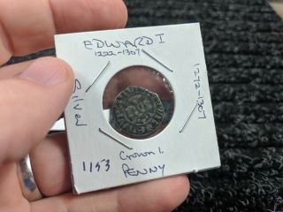 1272 - 1307 England Edward I Silver Penny - 1153