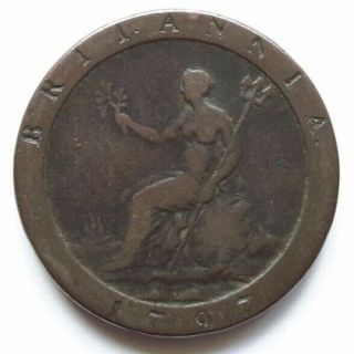 Great Britain - England,  King George Iii,  1797 Cartwheel Penny
